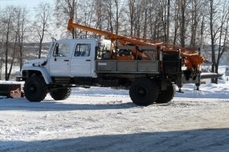 Бурильно-крановая машина Стройдормаш БКМ-318-01
