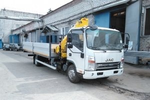 Многофункциональность грузовиков JAC на BAUMA CTT